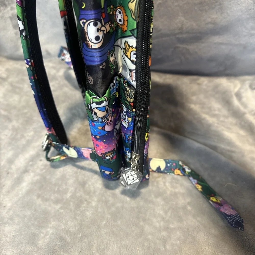 JuJuBe Mini Be Right Back Diaper Small Backpack - Camp Toki TOKIDOKI Collectible
